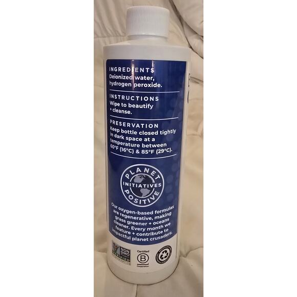 Essential Oxygen Food Grade Hydrogen Peroxide, Natural Cleaner, 3%, 16 Ounce - Picture 3 of 5